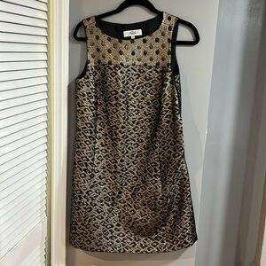 Women’s Gold and Black Dress